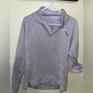 Women’s pullover 1/4 zip.  Fleece lined.  Size M